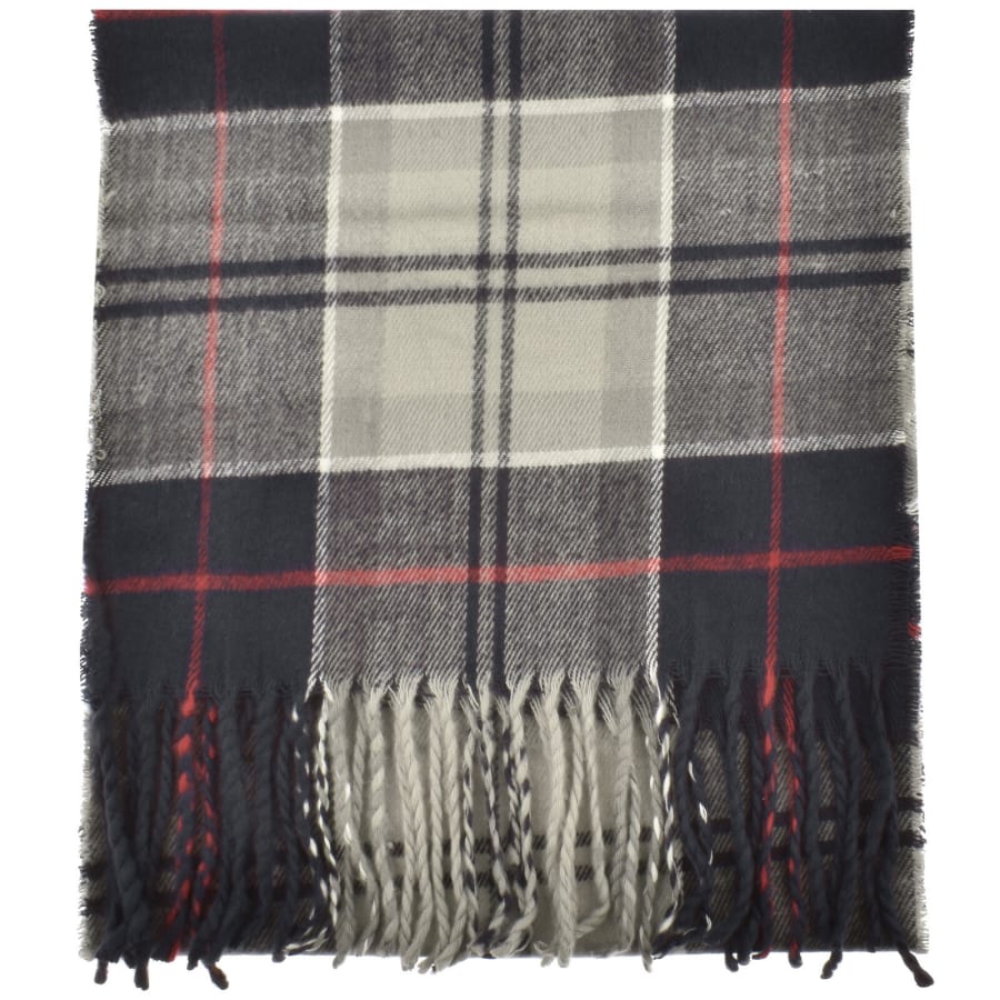 Barbour Beanie And Scarf Gift Set Blue